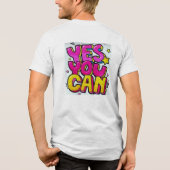 YESできるよ👕 トライブレンドＴシャツ (裏面)