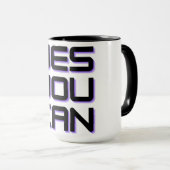 「YESできる」マググ マグカップ (正面右)