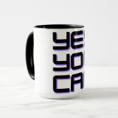 「YESできる」マググ マグカップ (正面左)