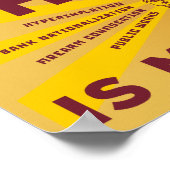 YESできる:暴政ポスターを刺激する ポスター (角)