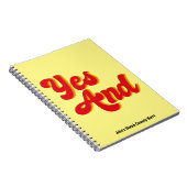 Yesと即興コメディー ノートブック (右側)