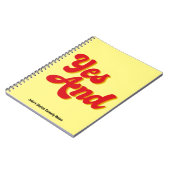 Yesと即興コメディー ノートブック (左側)