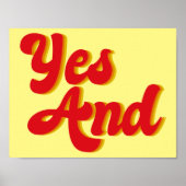 Yesと改善 ポスター (正面)