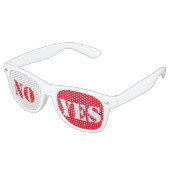 yesなし。文字デザイン レトロサングラス (アングル)