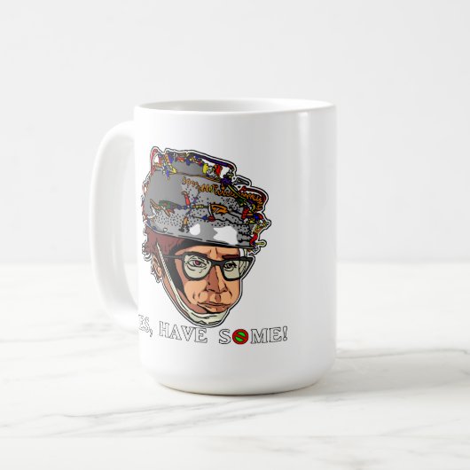 Yesにいくつかがあります! コーヒーマグカップ (正面左)