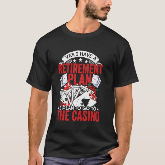 Yesに行く予定の退職計画がある Tシャツ (正面)