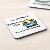 Yesに退職計画がある コースター (左側)