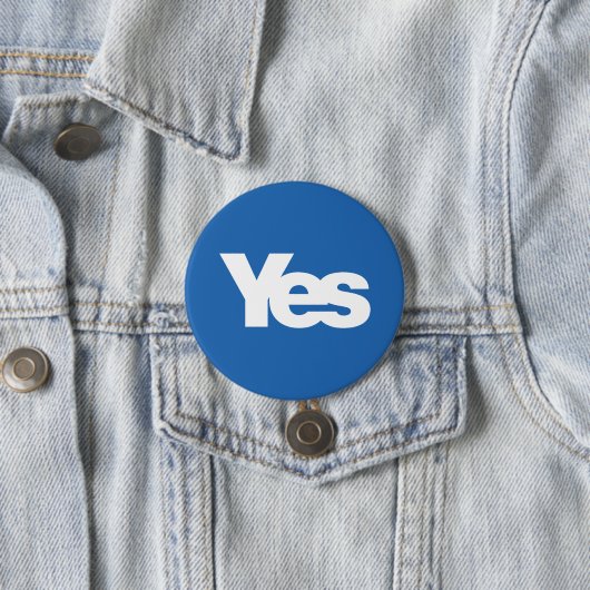 Yesのスコットランドのスコットランドの独立2014年 缶バッジ (インサイチュ)