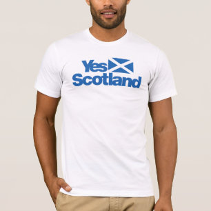 Yesのスコットランドのスコットランドの独立2014年 Tシャツ