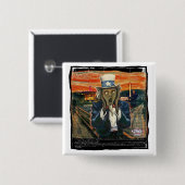 Yesの政治による叫びが吸う米国市民 缶バッジ (正面&裏面)