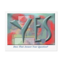 Yesの被収容者葉書