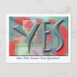 Yesの被収容者葉書 ポストカード