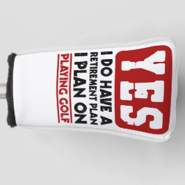 Yesの退職計画を持ってい遊る ゴルフヘッドカバー