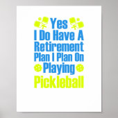 Yesの退職計画を持ってい遊る ポスター (正面)