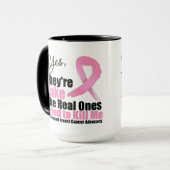 YesのTheyreの偽造品は実質の物私を殺すことを試みました マグカップ (正面左)