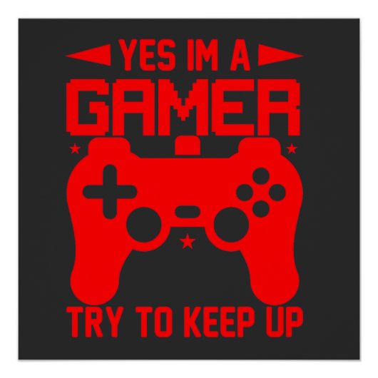 YESはゲーマー ポスター (正面)