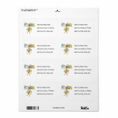 YESはナースTシャツとギフト ラベル (フルシート)