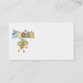 YESはナースTシャツとギフト 名刺 (裏面)