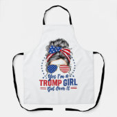 Yesは切り札の女の子が乗り越える エプロン (正面)