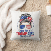 Yesは切り札の女の子が乗り越える クッション (ブランケット)