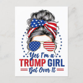 Yesは切り札の女の子が乗り越える ポストカード