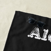 Yesは女遊の子のようにバスケットボールする ビーチタオル (インサイチュ)