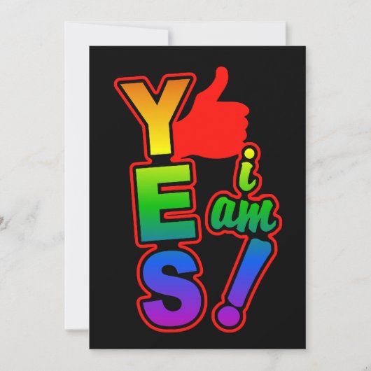 YESは招待さカスタマイズれ、 招待状 (正面)