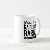 Yesは納屋で育った コーヒーマグカップ (正面右)