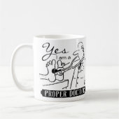 Yesは適当な医者だ。 コーヒーマグカップ (左)