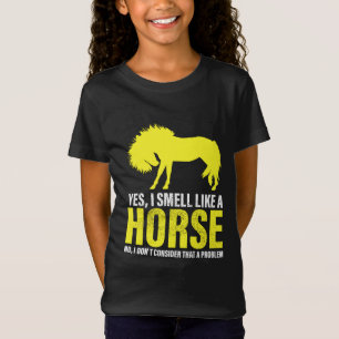Yesは馬のような黄色いTシャツの匂い Tシャツ