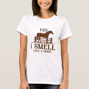 Yesは馬の匂いがする Tシャツ