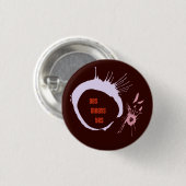 YesはYesボタン-円--を意味します 缶バッジ (正面&裏面)