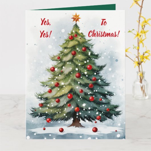 Yesへ！ カード (黄色い花)