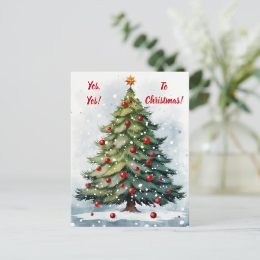 Yesへ！ ポストカード (スタンド正面)