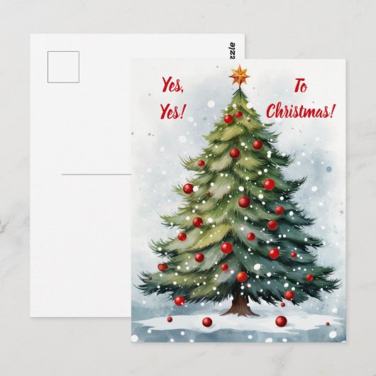 Yesへ！ ポストカード (正面/裏面)