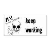 yesやあ保ああゴム印 ラバースタンプ (インプリント)