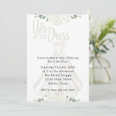 yesをドレスブライダルに 招待状 (スタンド正面)