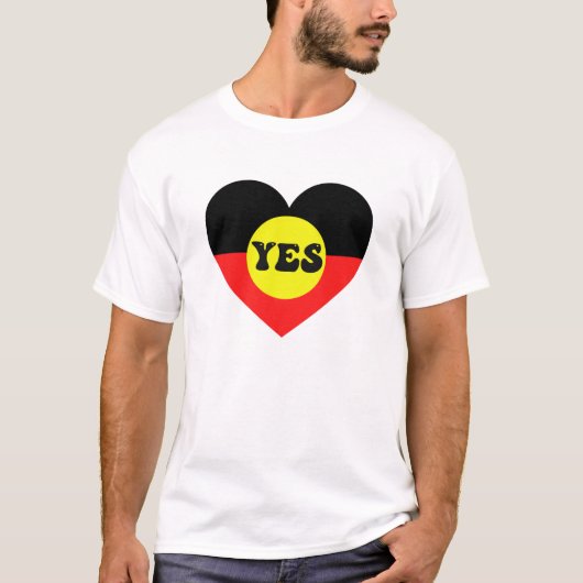 yesを声に投票 – 先住民の声 tシャツ (正面)