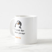 Yesを教えてほしい コーヒーマグカップ (正面左)