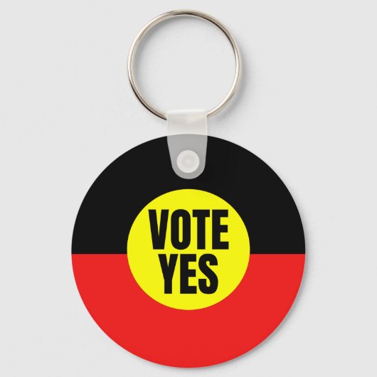 yesを議会に投票する キーホルダー (正面)