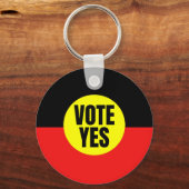 yesを議会に投票する キーホルダー (正面)