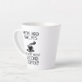 yesを飲んだけど、セカンドコーヒーはどうだ? カフェラテマグ (左アングル)