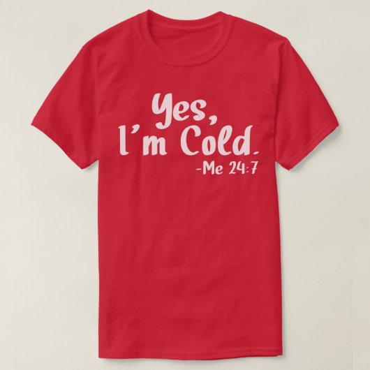 Yesアイムコールドミー Tシャツ (デザイン正面)