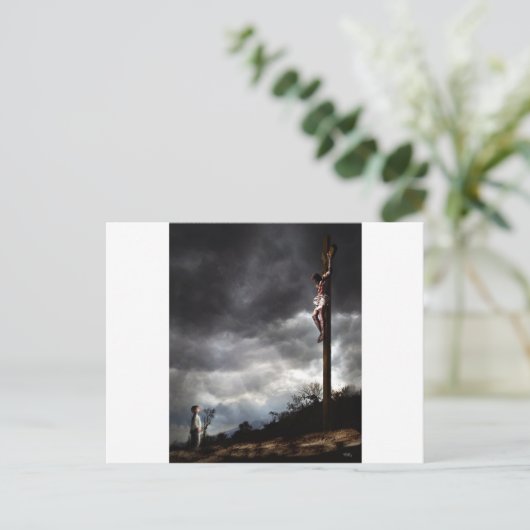 Yesイエス・キリストは私を愛します ポストカード (スタンド正面)