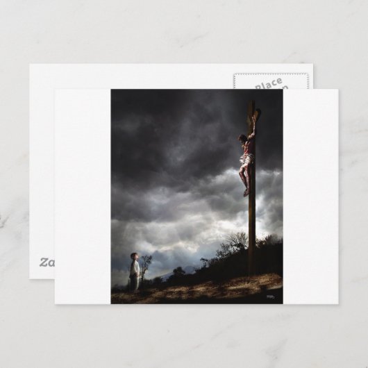 Yesイエス・キリストは私を愛します ポストカード (正面/裏面)