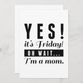 Yesイット・フライデー サンキューカード (正面/裏面)