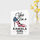 Yesイムアカマラガールスチレットハイヒールハリス20 カード (黄色い花)