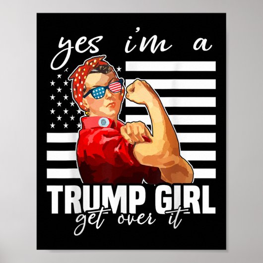 Yesイムトランプ女の子Itトランプ2024 ポスター (正面)