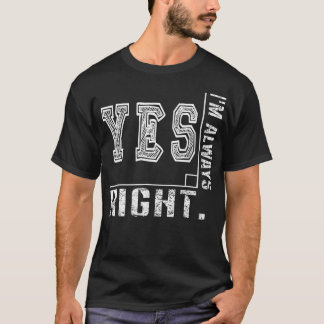 Yesイム常に直角の数学おもしろい先生ギフト Tシャツ