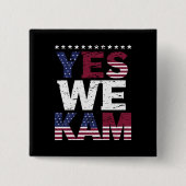 Yesウカムことわざ引用文 缶バッジ (正面)